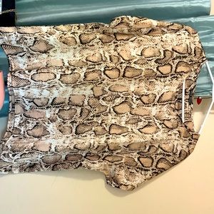 Silk Snake blouse